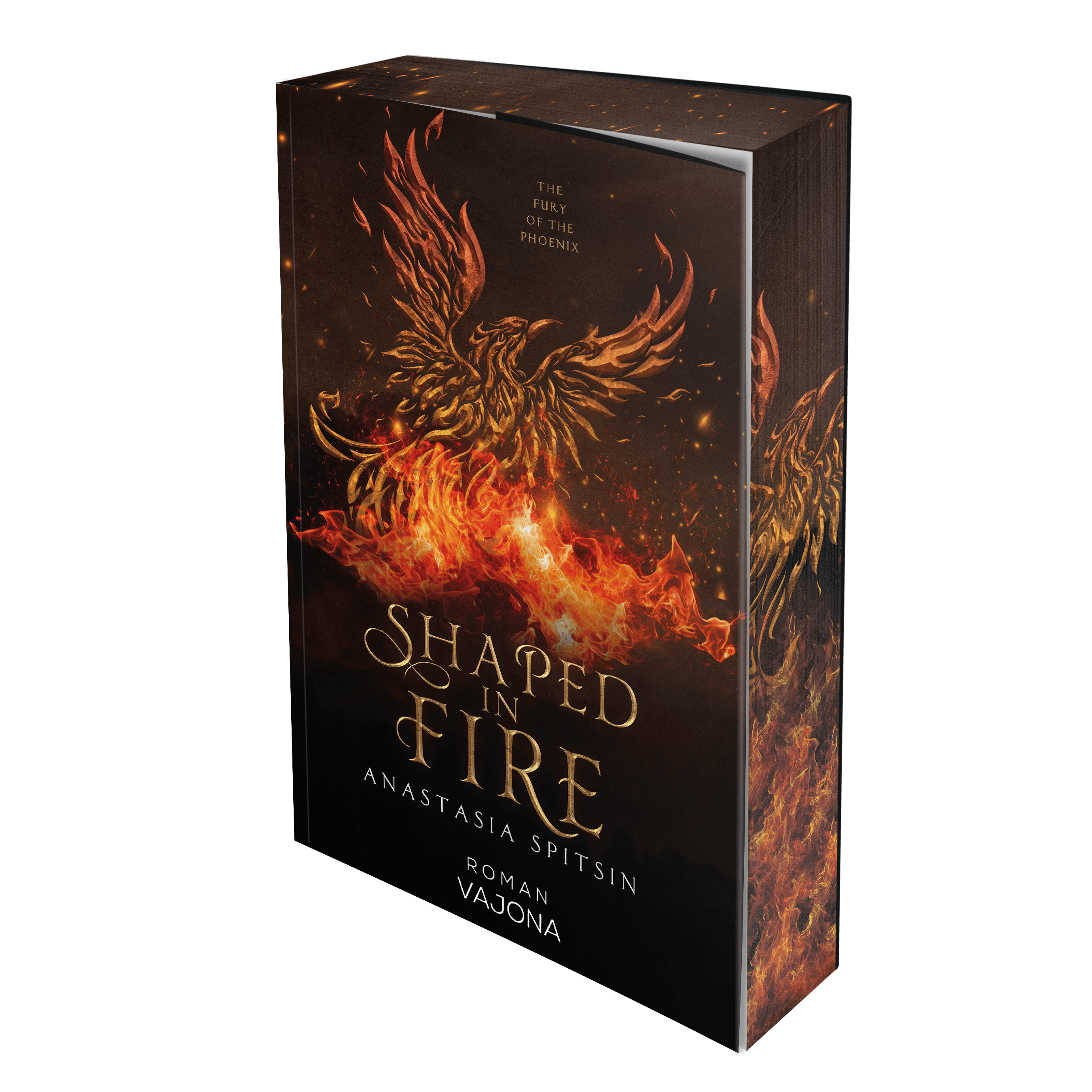 Shaped in Fire – The Fury of the Phoenix Cover